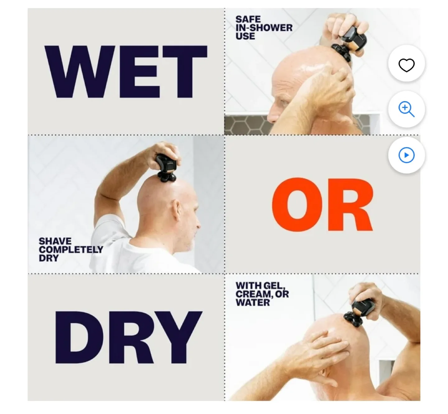 Freebird Flex Series Shaving Kit - Electric Rotary Head Shaver image indicator(7)