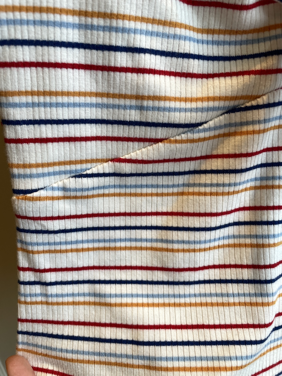 Forever 21 Multicoloured Striped Crop Top - photo 3