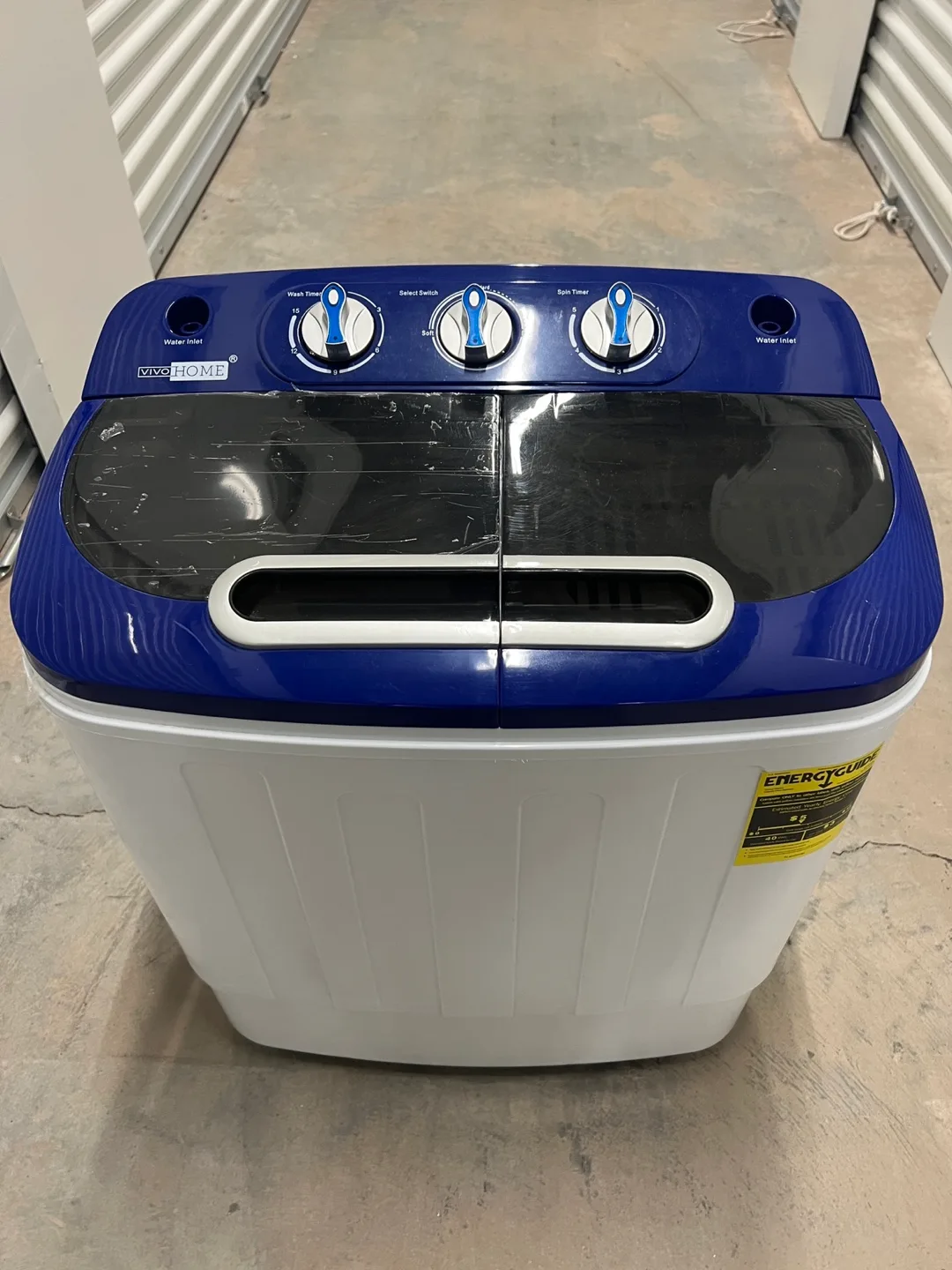 VIVO HOME Portable Twin Tub Washer image indicator(3)