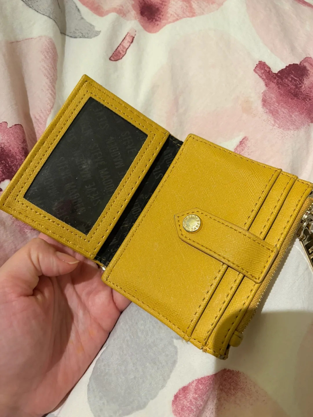 Steve Madded Leatherette Card Holder Wallet image indicator(2)