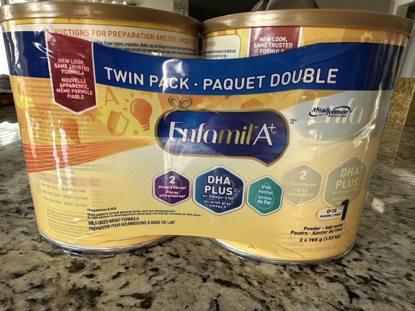 Brand New Unopened Enfamil A+ Infant Formula Twin Pack