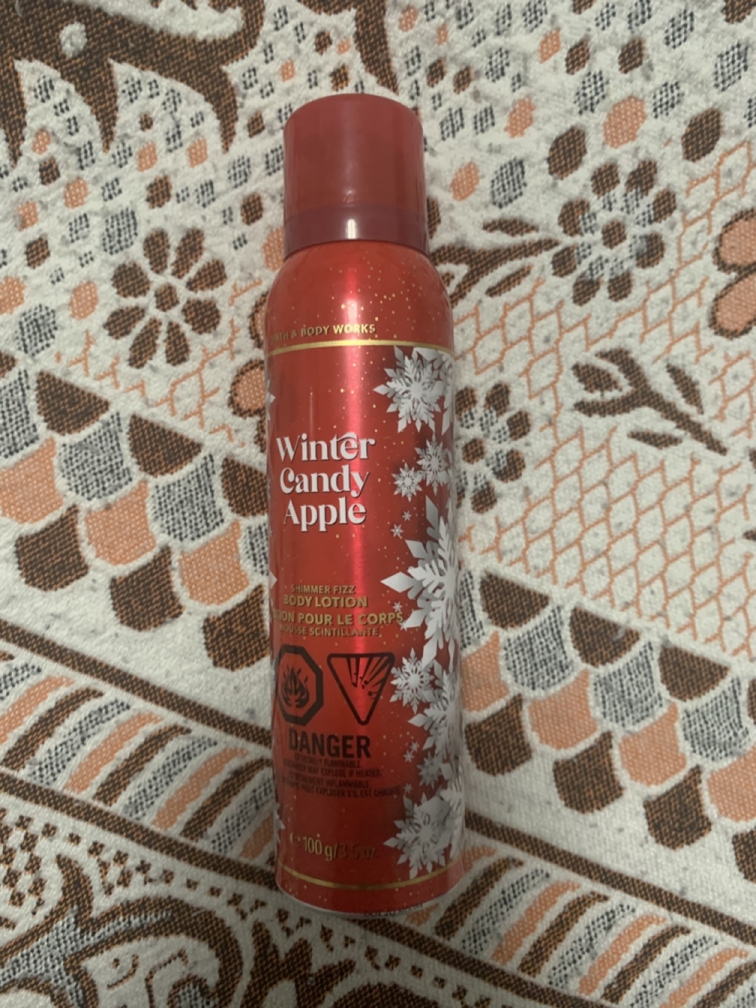 #freecycle Winter Candy Apple Shimmer Fizz Body Lotion