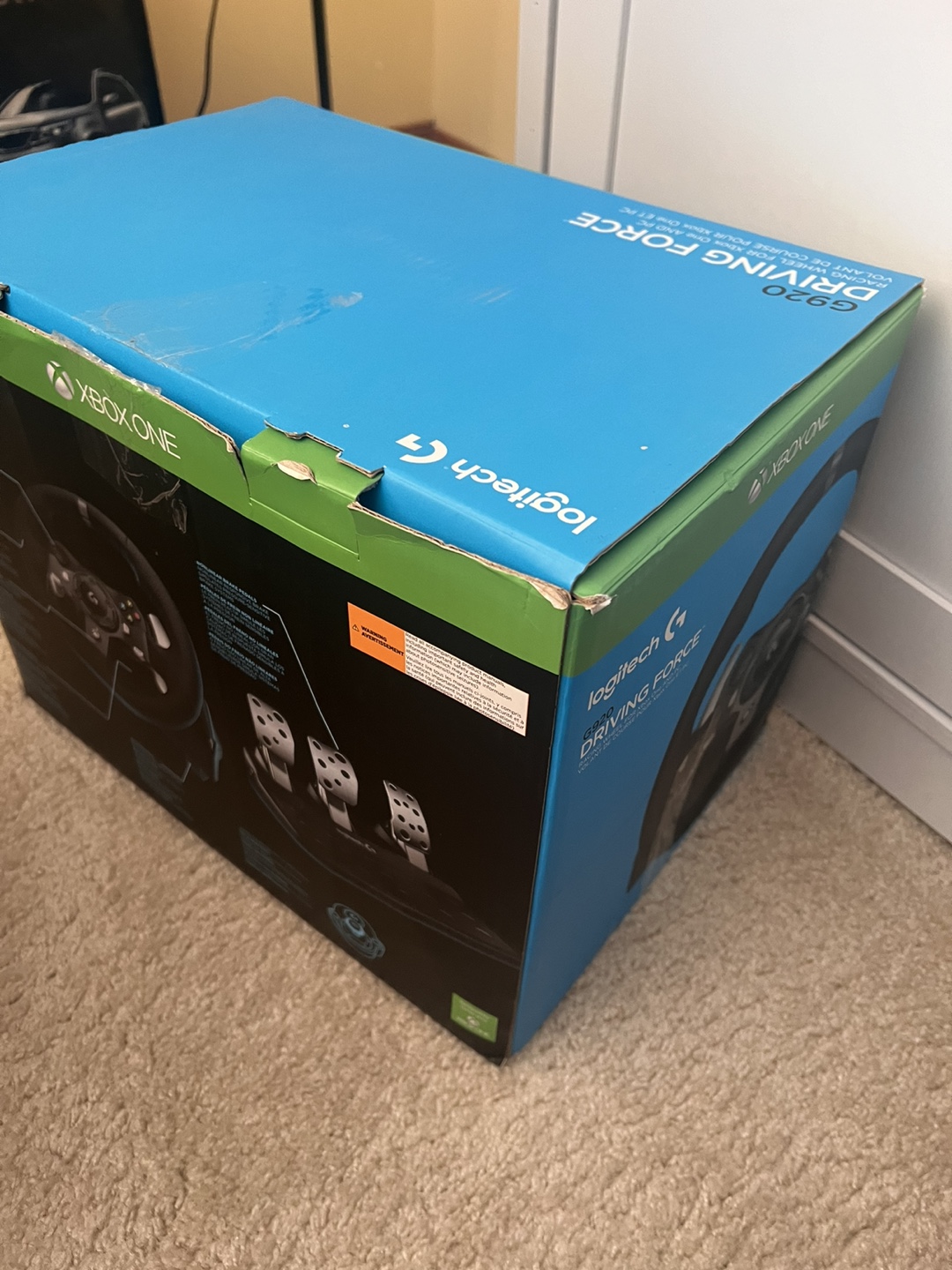 Logitech G920 Racing Wheel and Pedals (Xbox) - photo 3