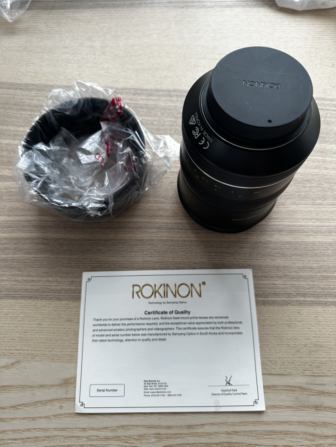 Rokinon 50mm f/1.2 SP Lens - Canon EF Mount