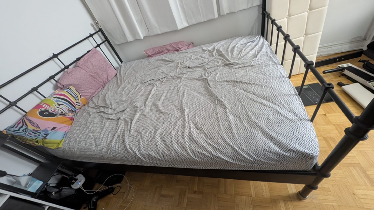 IKEA SVELVIK Queen Metal Bed Frame - photo 2