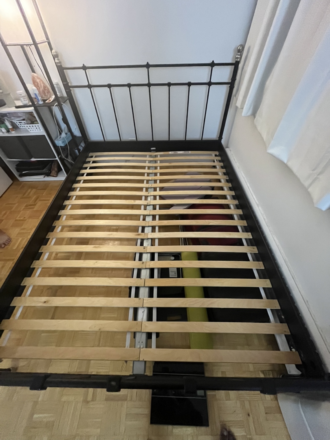 IKEA SVELVIK Queen Metal Bed Frame