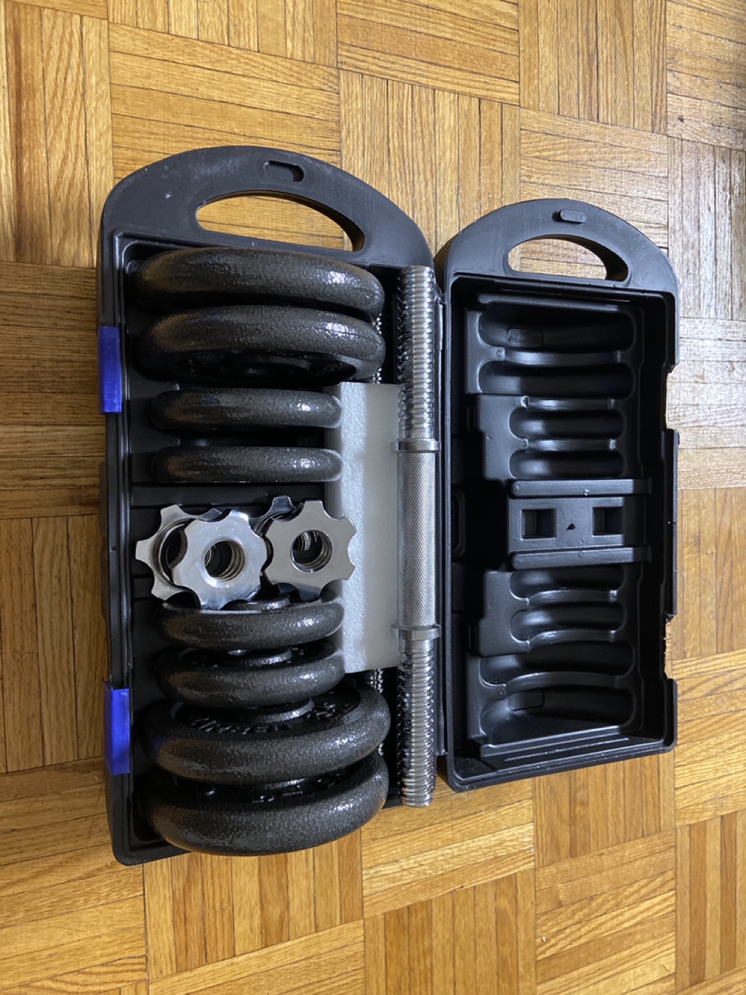 CAP Barbell 40lb Adjustable Dumbbell Set with Case