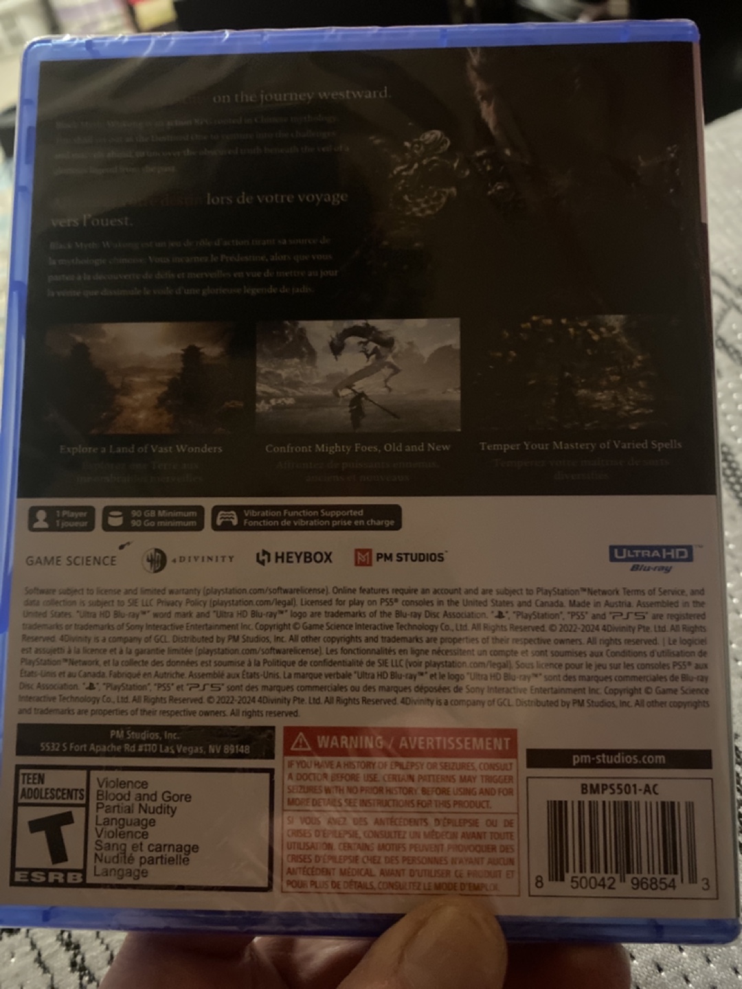 Black Myth Wukong PS5 Game - Deluxe Edition Upgrade - photo 2