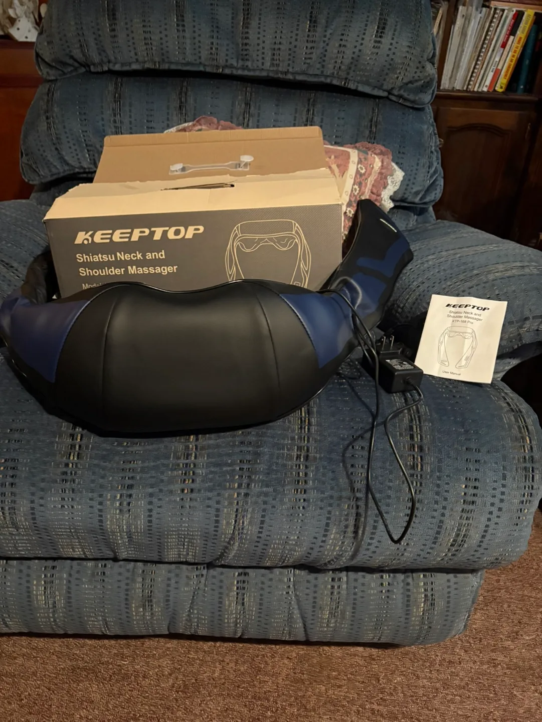 KEEPTOP Shiatsu Neck and Shoulder Massager - KTP-168 Pro image indicator(2)