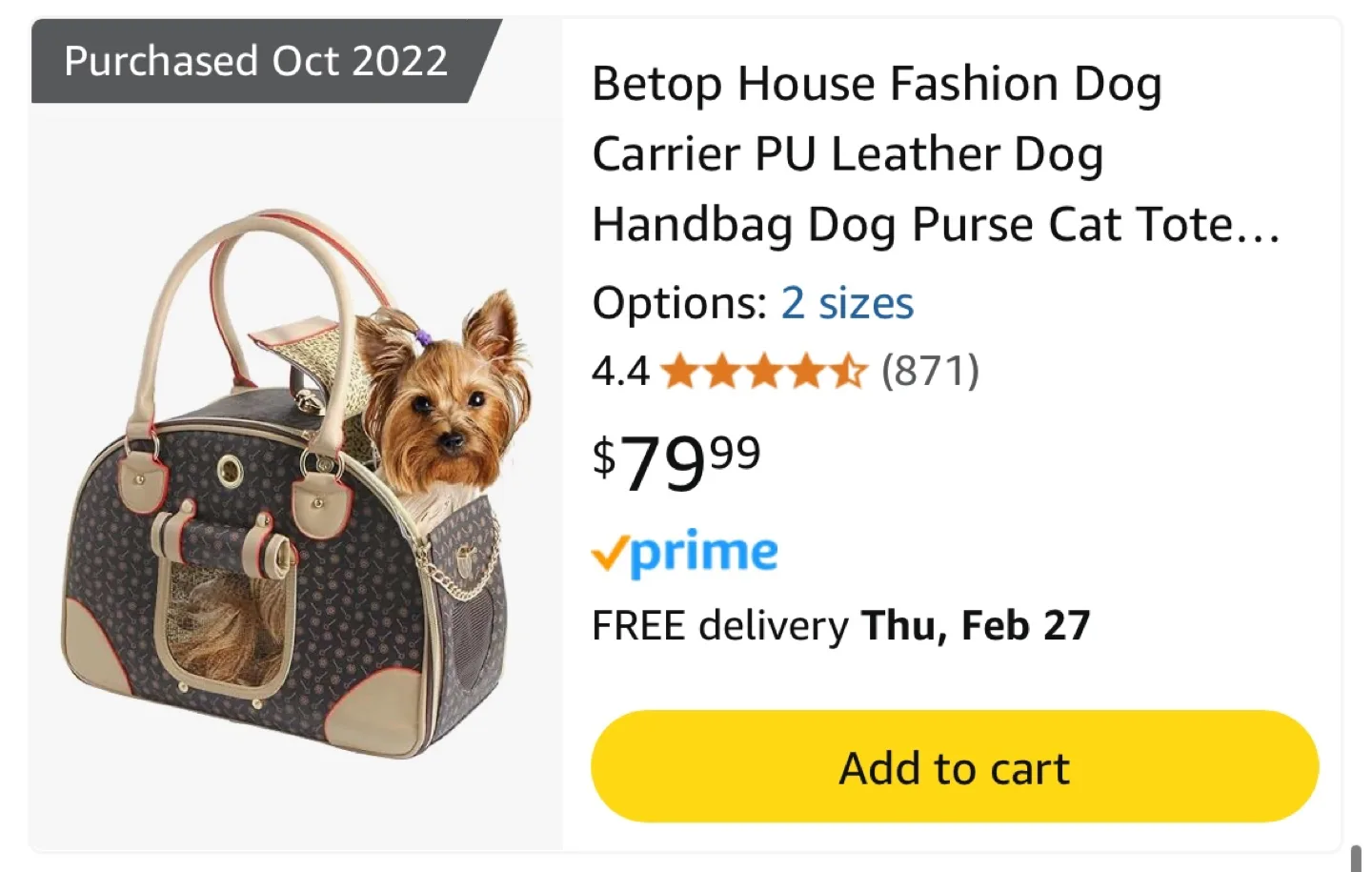 Airline Approved Pet Carrier Purse image indicator(2)
