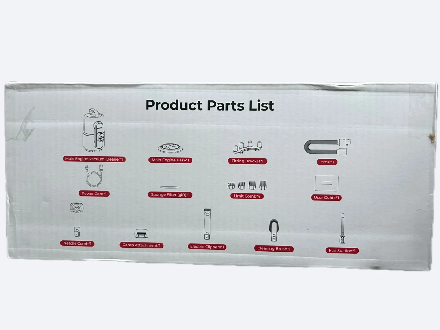 Simpleway Pet Grooming Vacuum V10 image indicator(2)