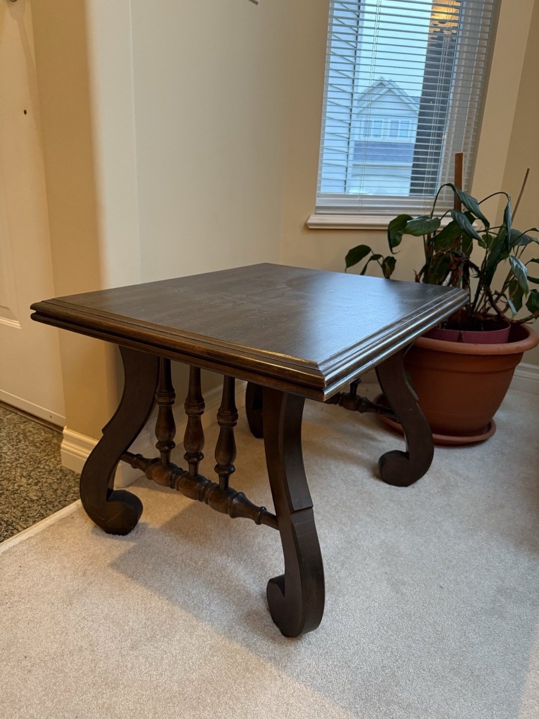 Vintage Mid-Century Modern Wood Side or End Tables x 2
