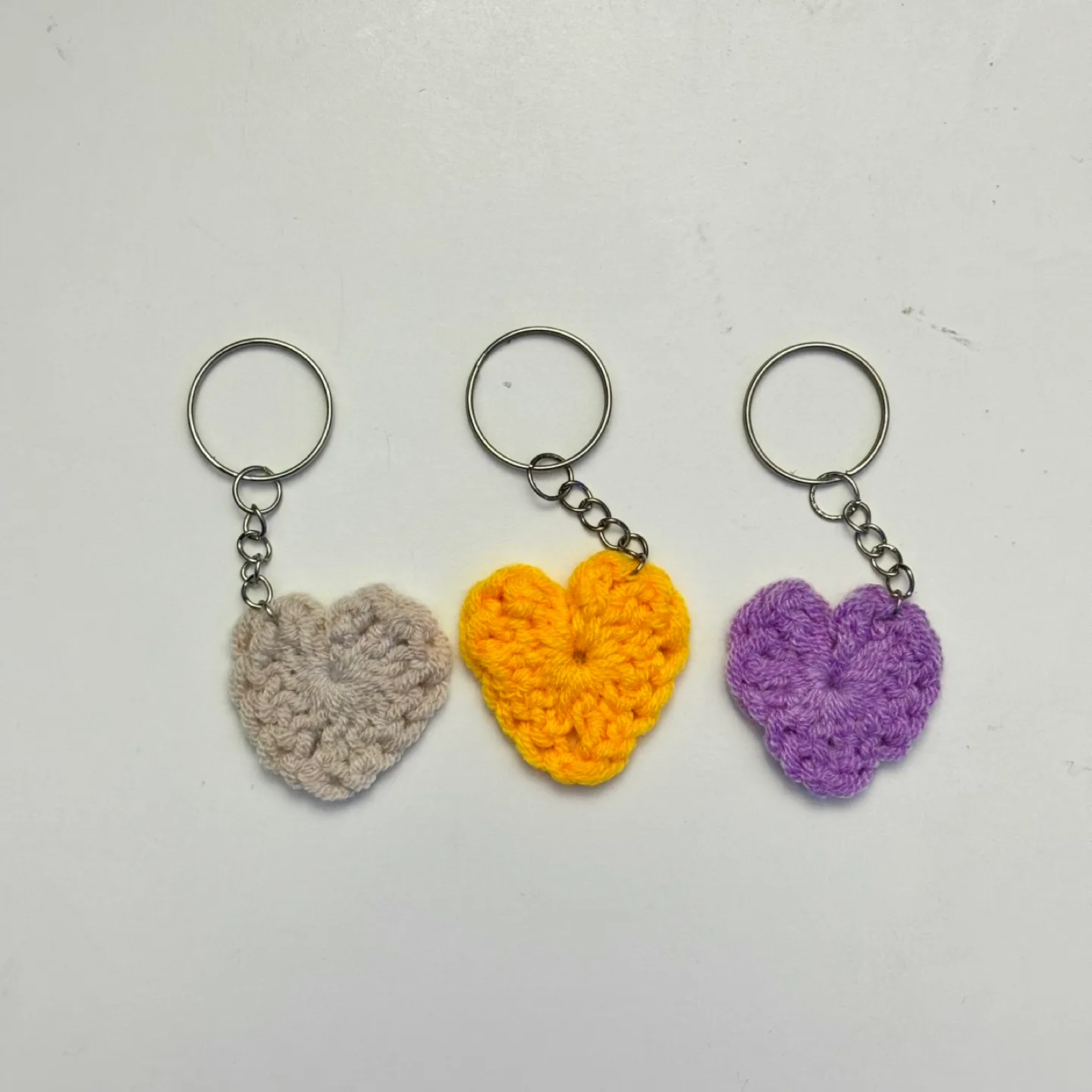 Crochet Heart Keychain image indicator(4)