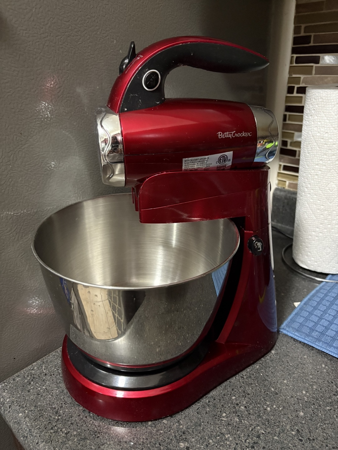 Betty Crocker Red Stand Mixer