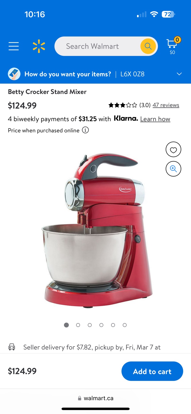 Betty Crocker Red Stand Mixer - photo 3