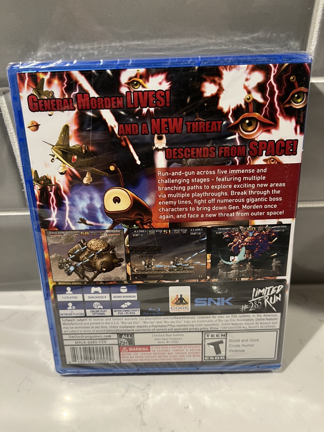 Metal Slug 3 Limited Run Games PS4 Video Game - photo 2