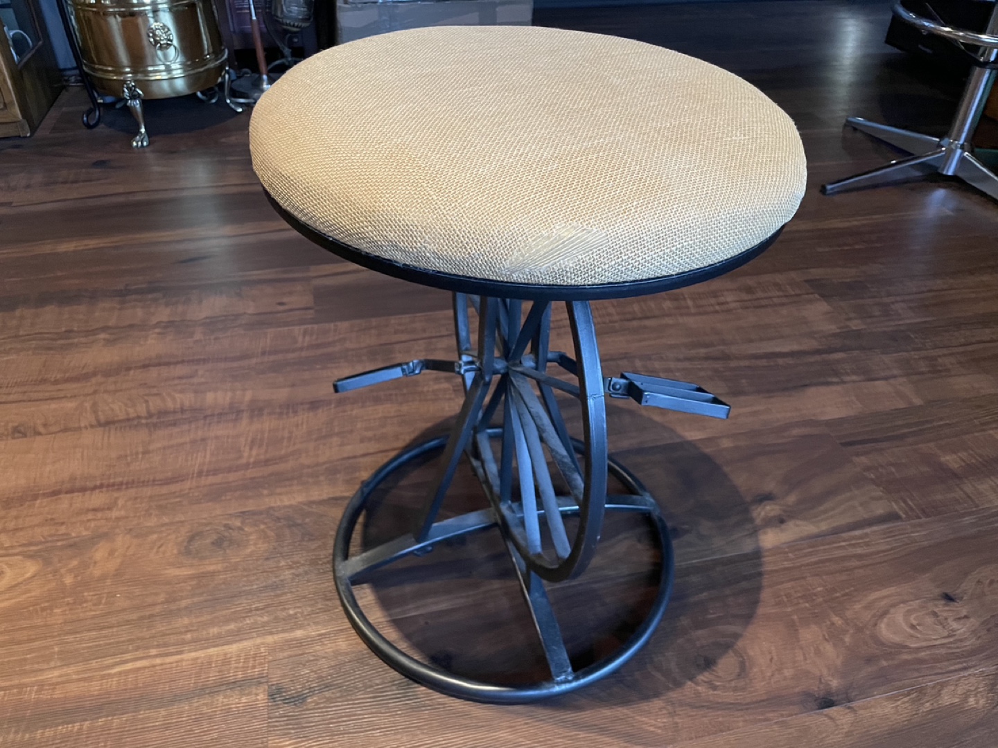 Unique bike Wheel Design Bar Stool - photo 3