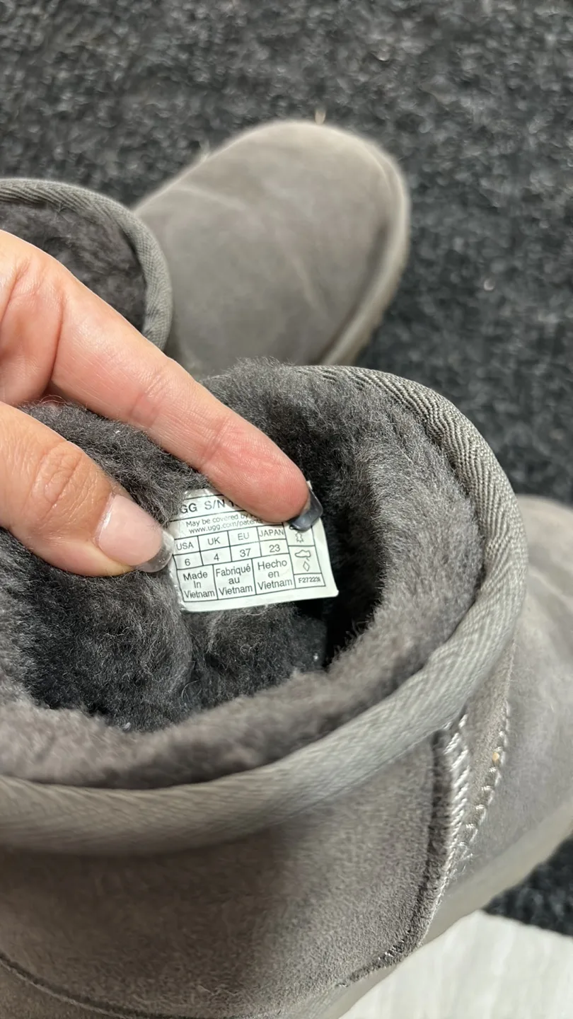 UGG Classic Mini II in grey size 6 image indicator(4)