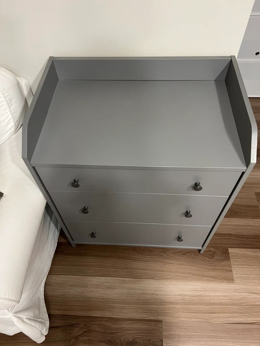 Grey Three-Drawer Chest (ikea) image indicator(3)