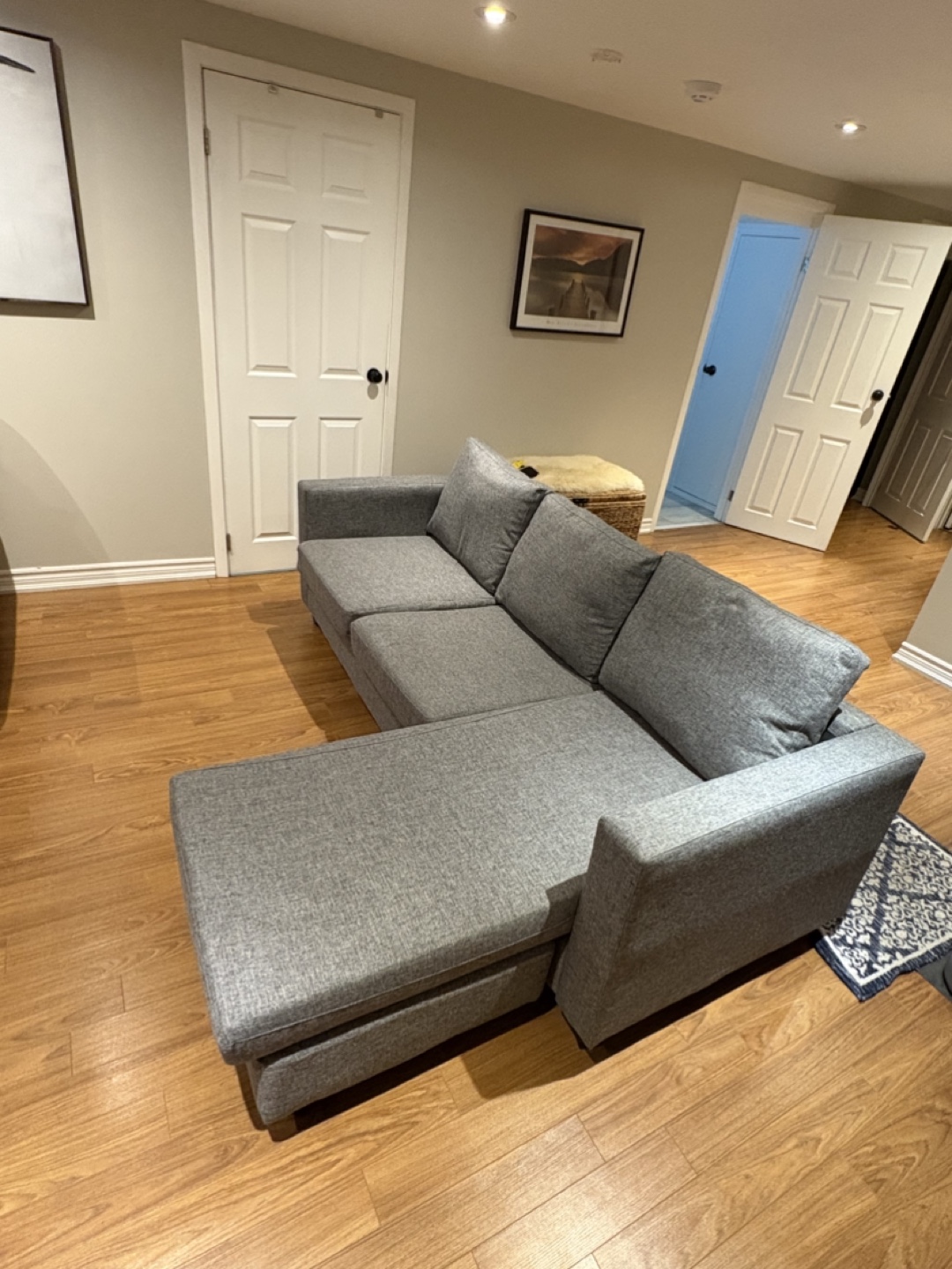 Grey Sectional Sofa