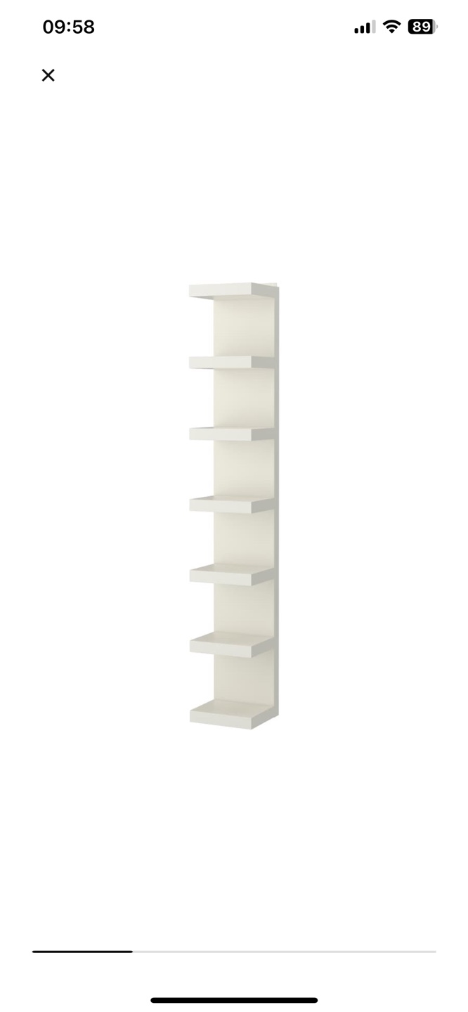 IKEA LACK Wall Shelf Unit - White - photo 3