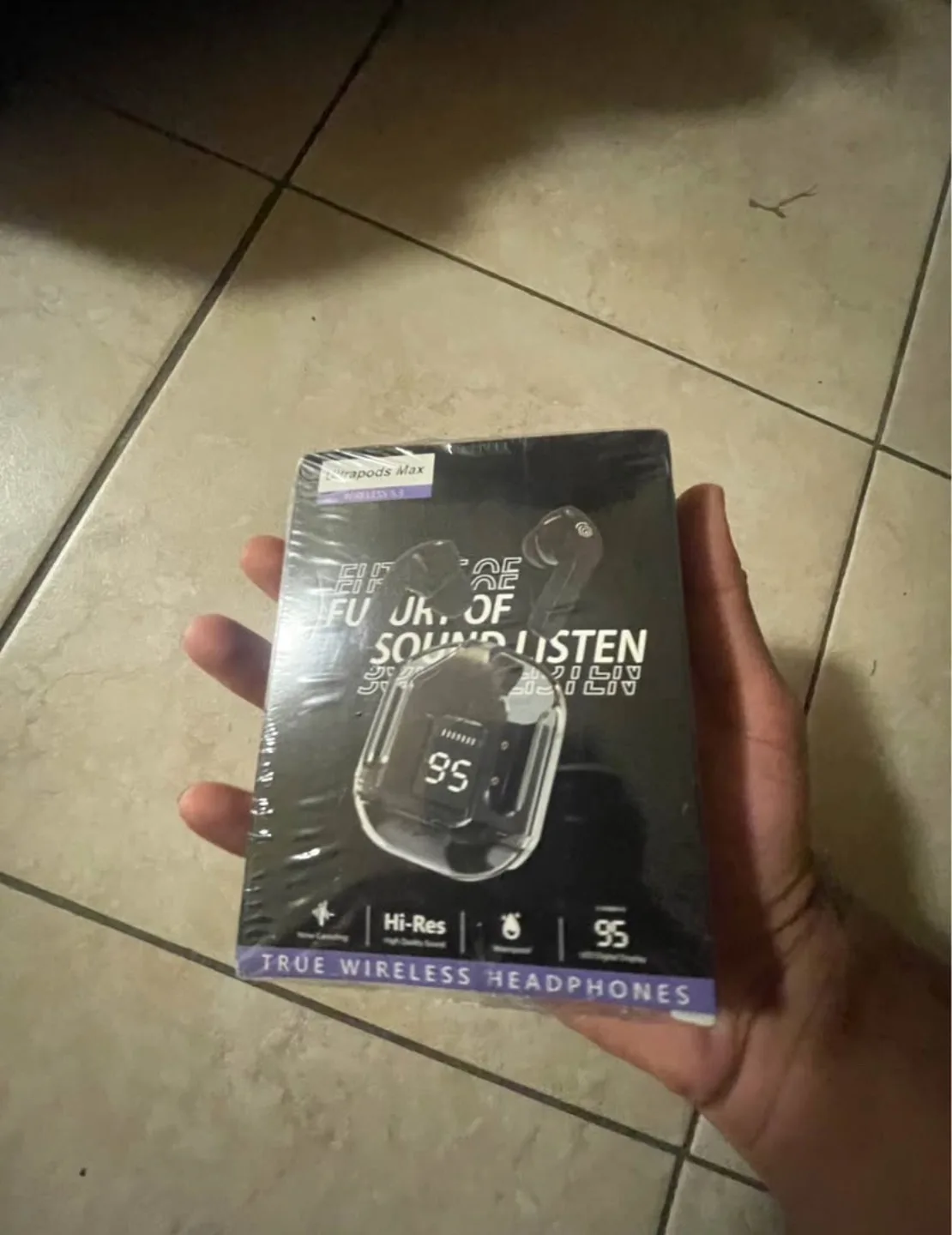 Brand New - Magnetic Wireless Earphones w/ Case & Charger image indicator(3)