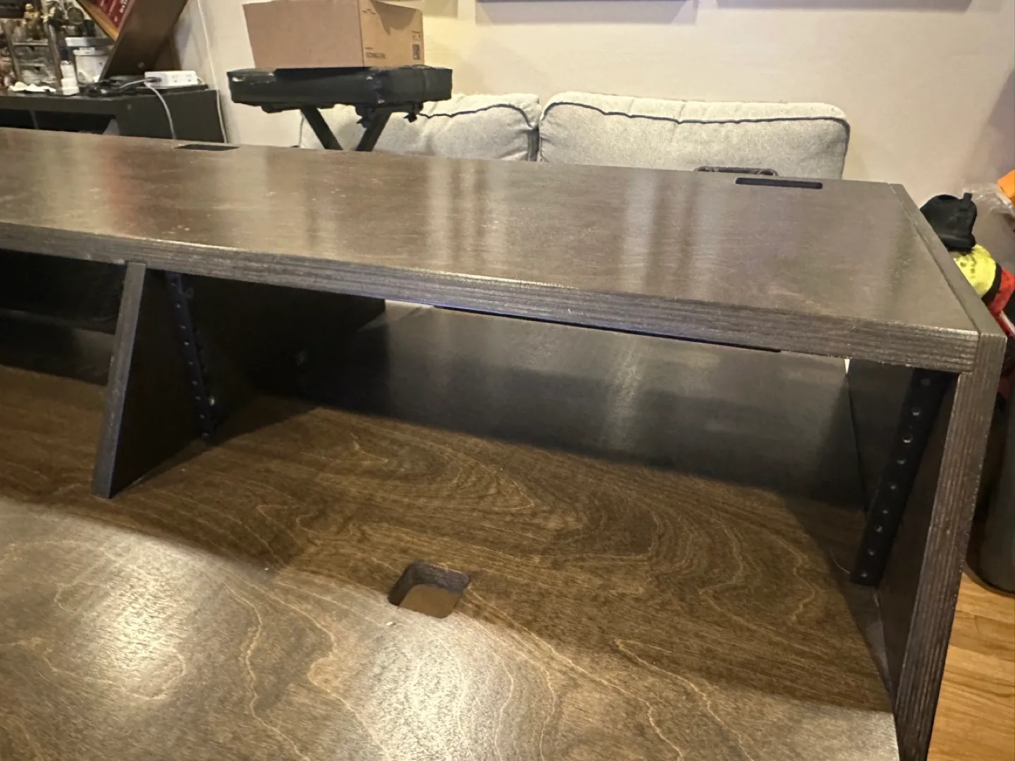 Custom Built Studio Desk with Rack Mounts image indicator(5)