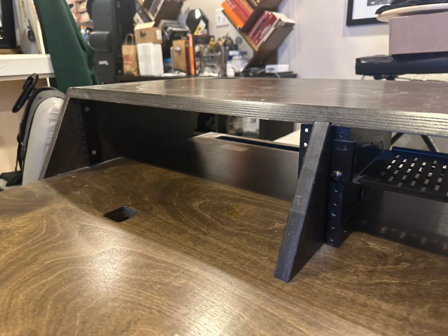 Custom Built Studio Desk with Rack Mounts image indicator(6)