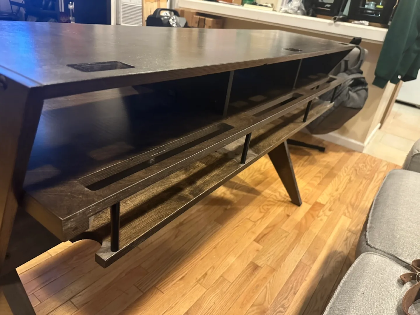 Custom Built Studio Desk with Rack Mounts image indicator(7)