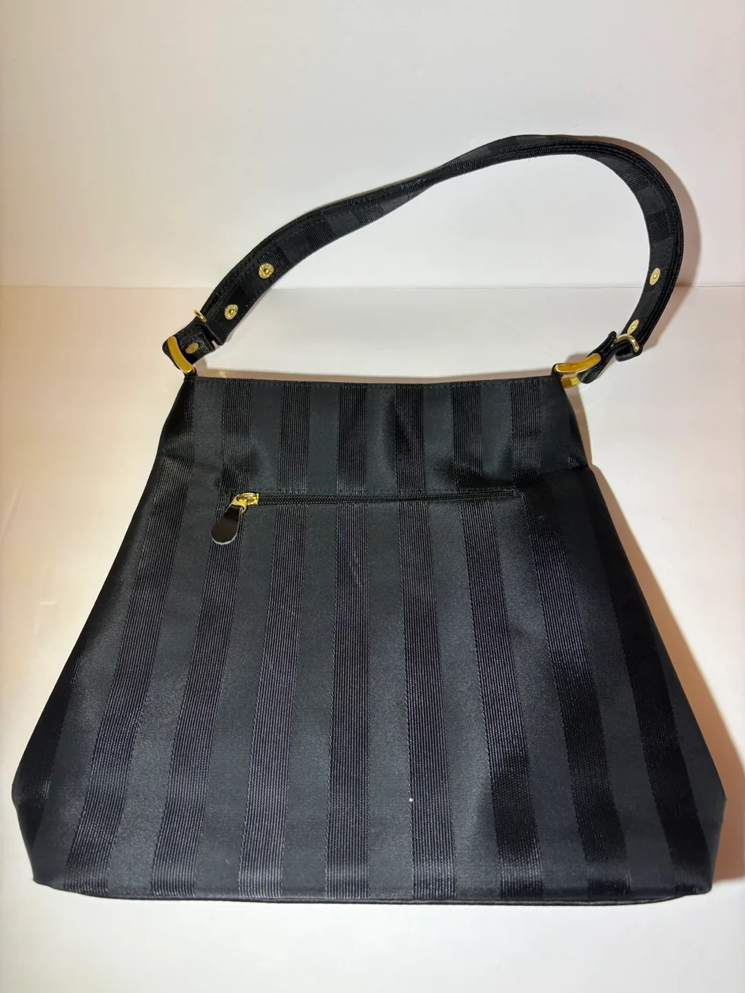 *New* Black Purse H:11in L:12.5in image indicator(2)