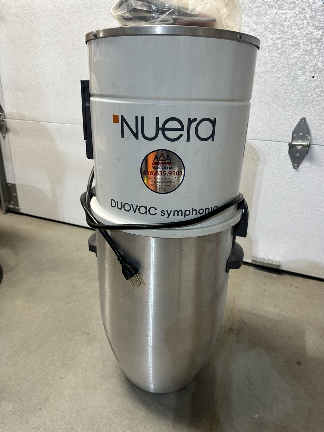DuoVac Central Vac Unit