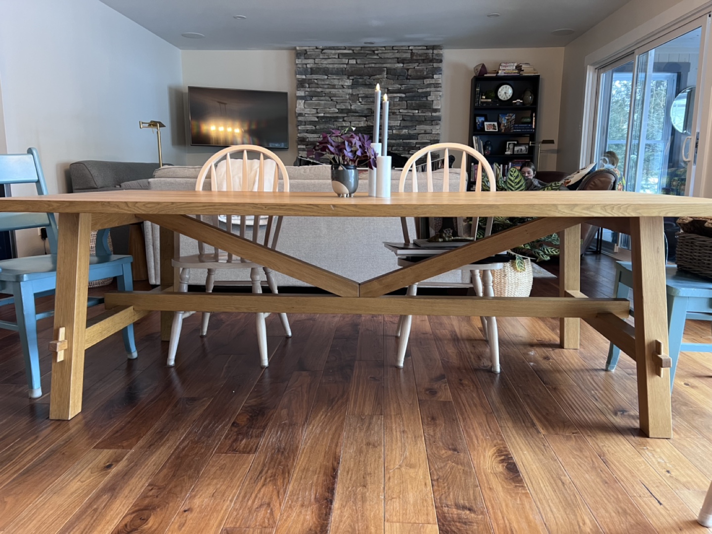Dining table and chairs - photo 2