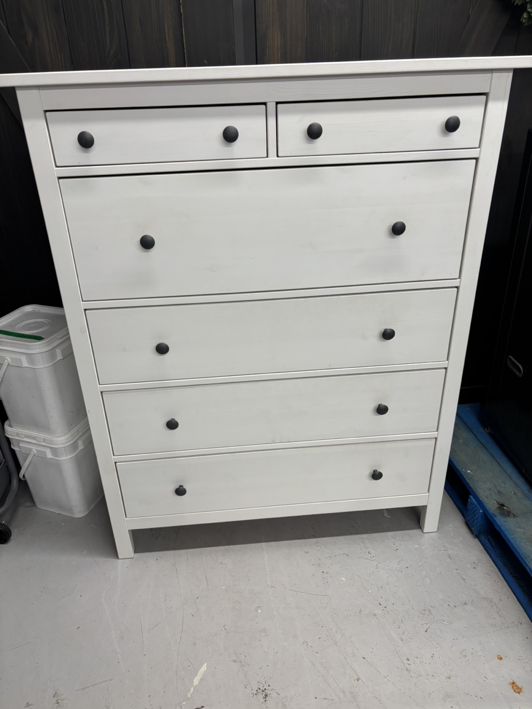 IKEA HEMNES 6-drawer Chest White