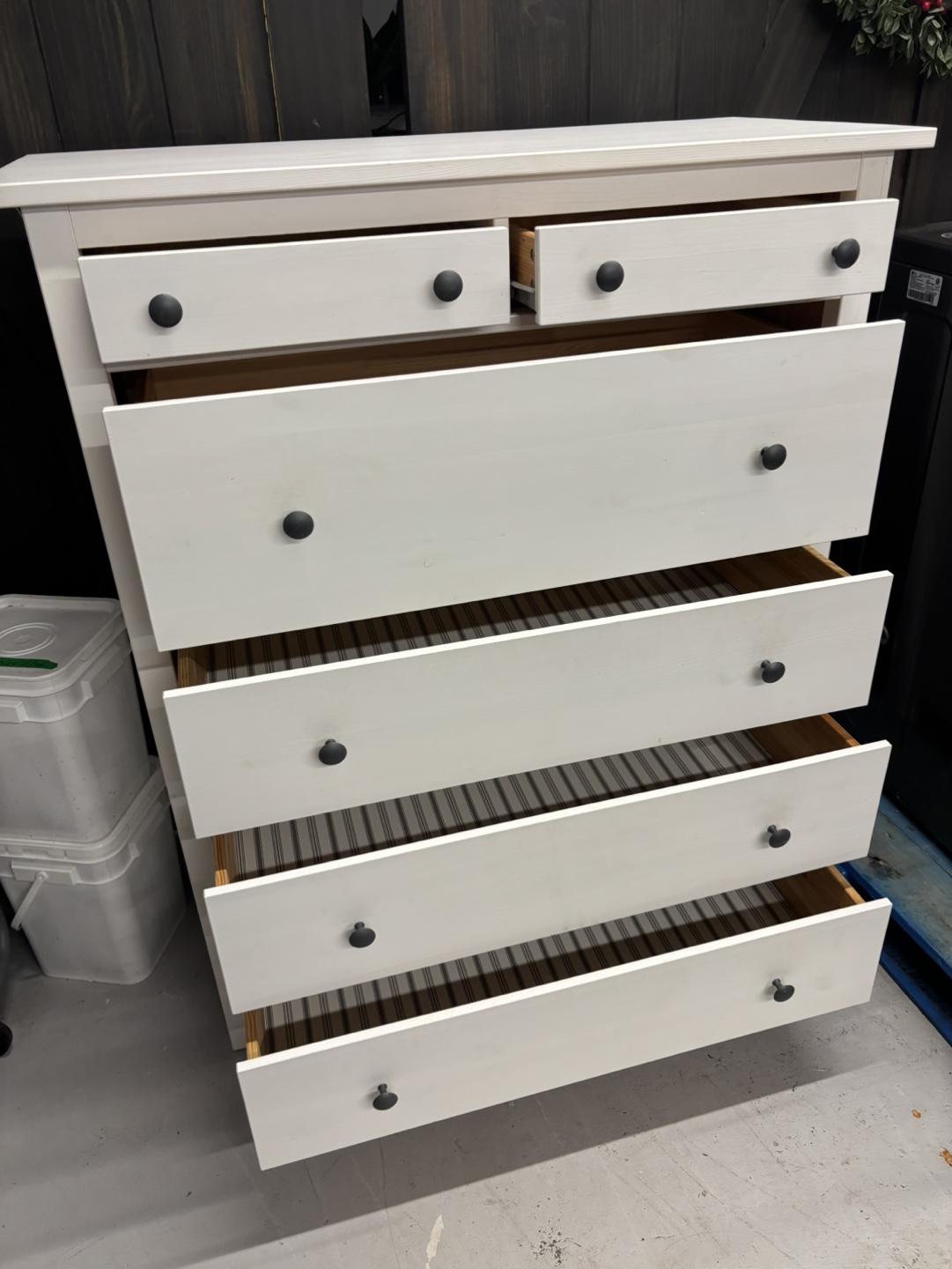IKEA HEMNES 6-drawer Chest White - photo 2