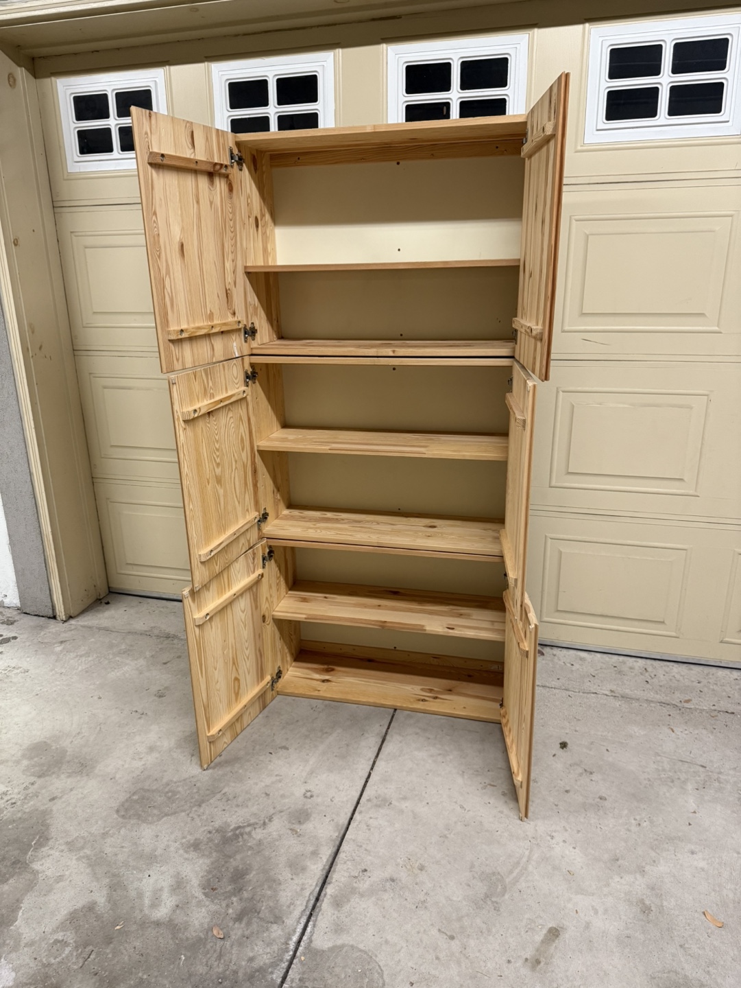 Cupboards pine wood - photo 4