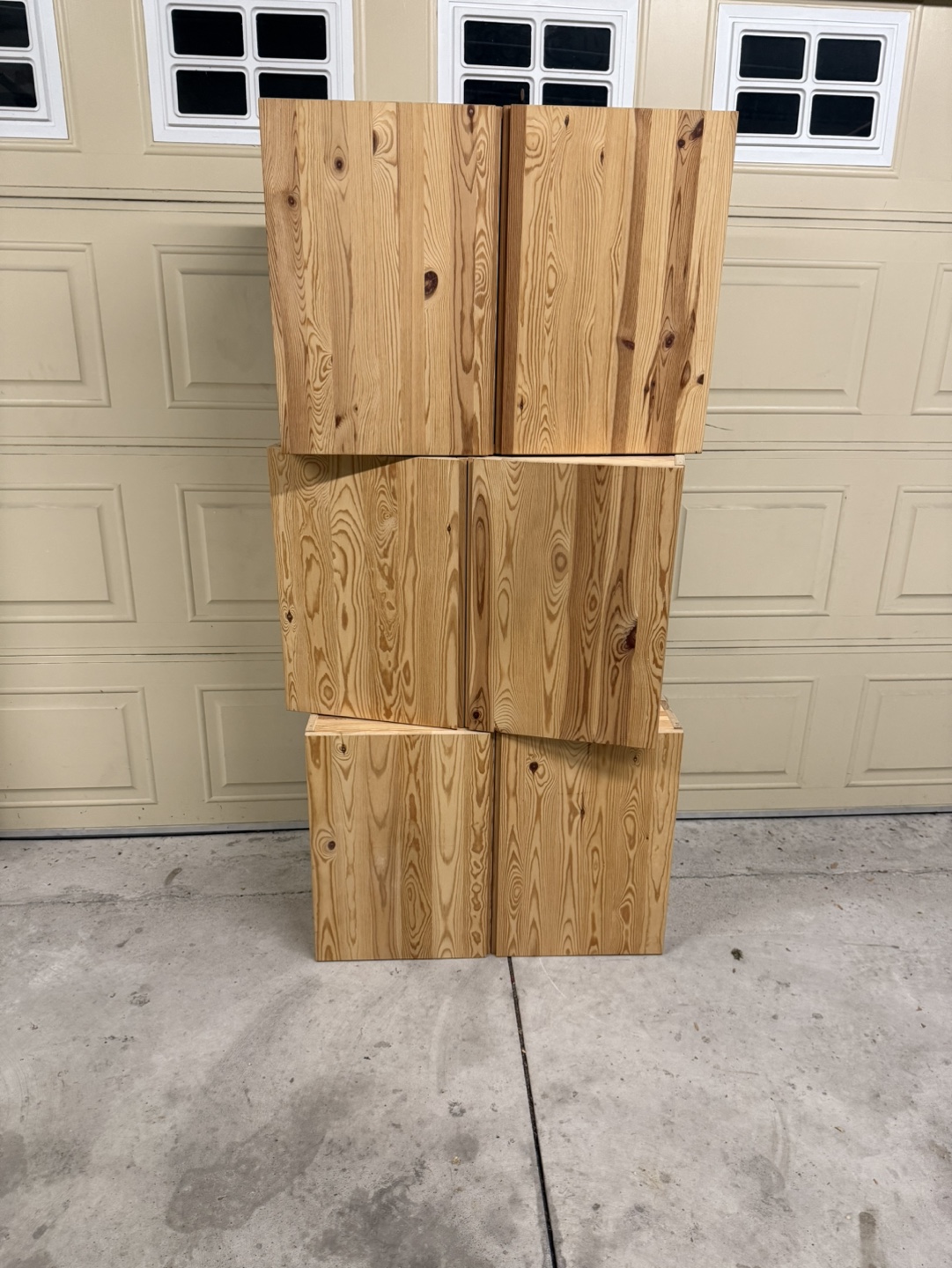 Cupboards pine wood - photo 2