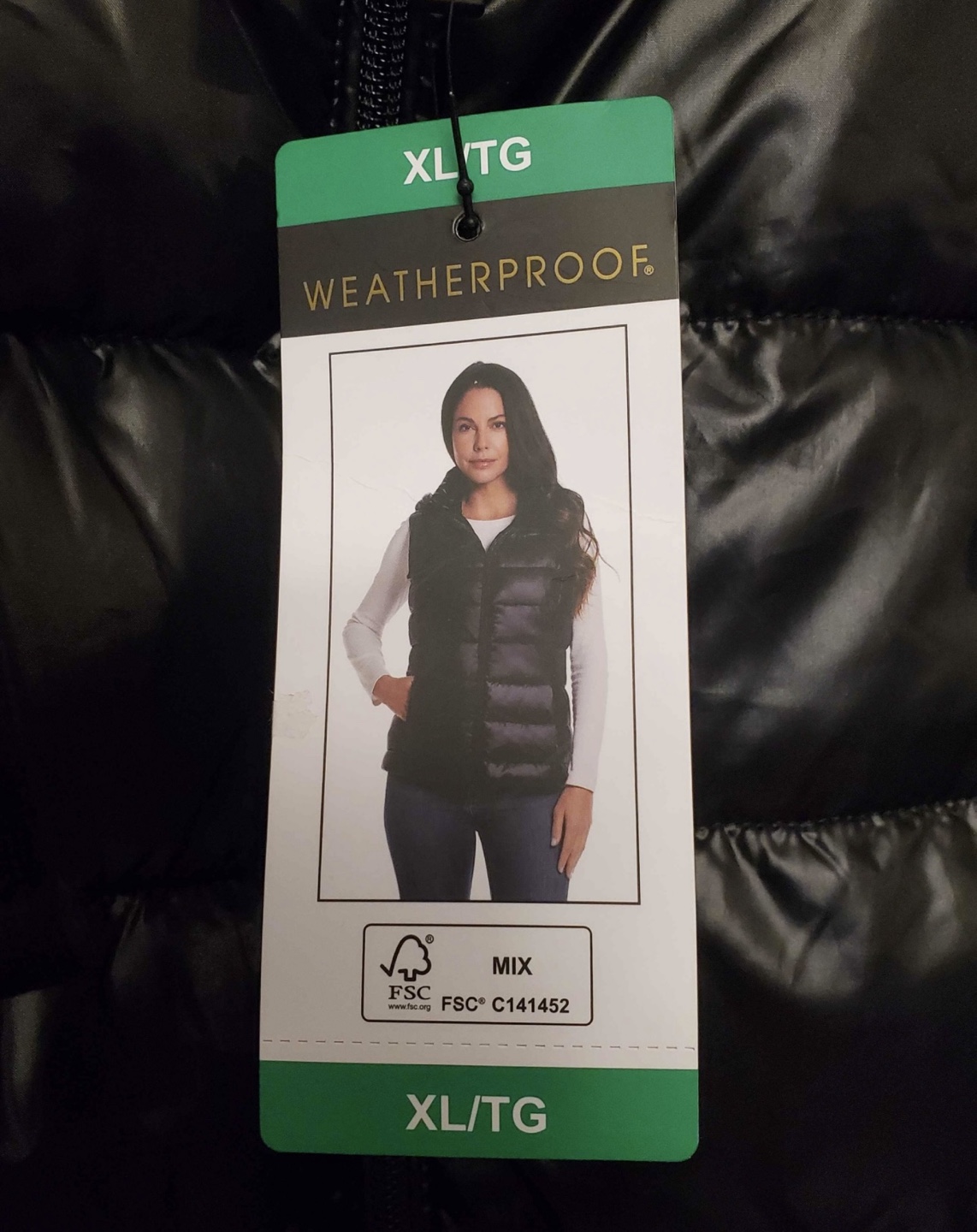 Weatherproof Women's Black Puffer Vest - Size XL - photo 5