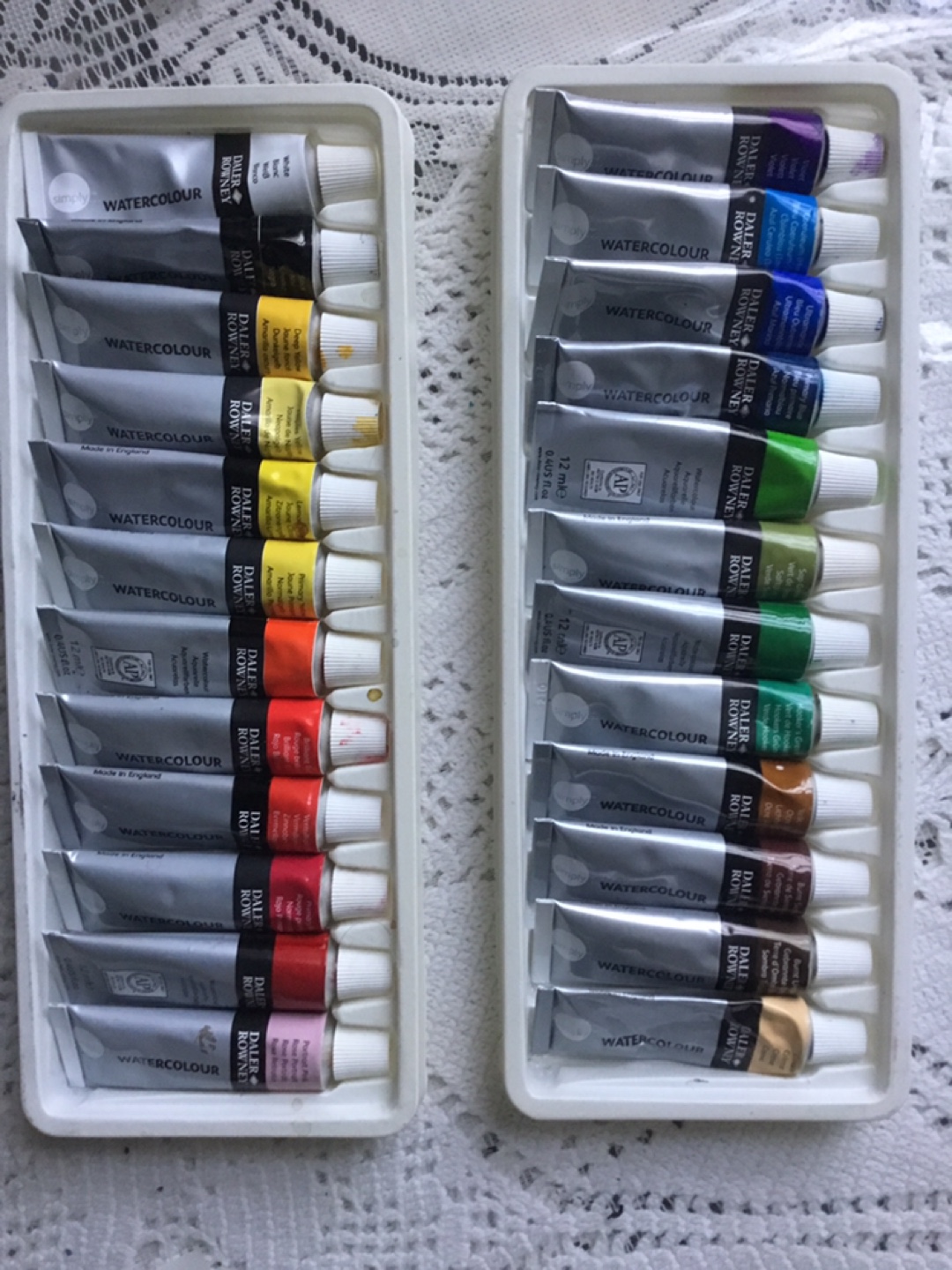 Daler Rowney Watercolour Paint Set