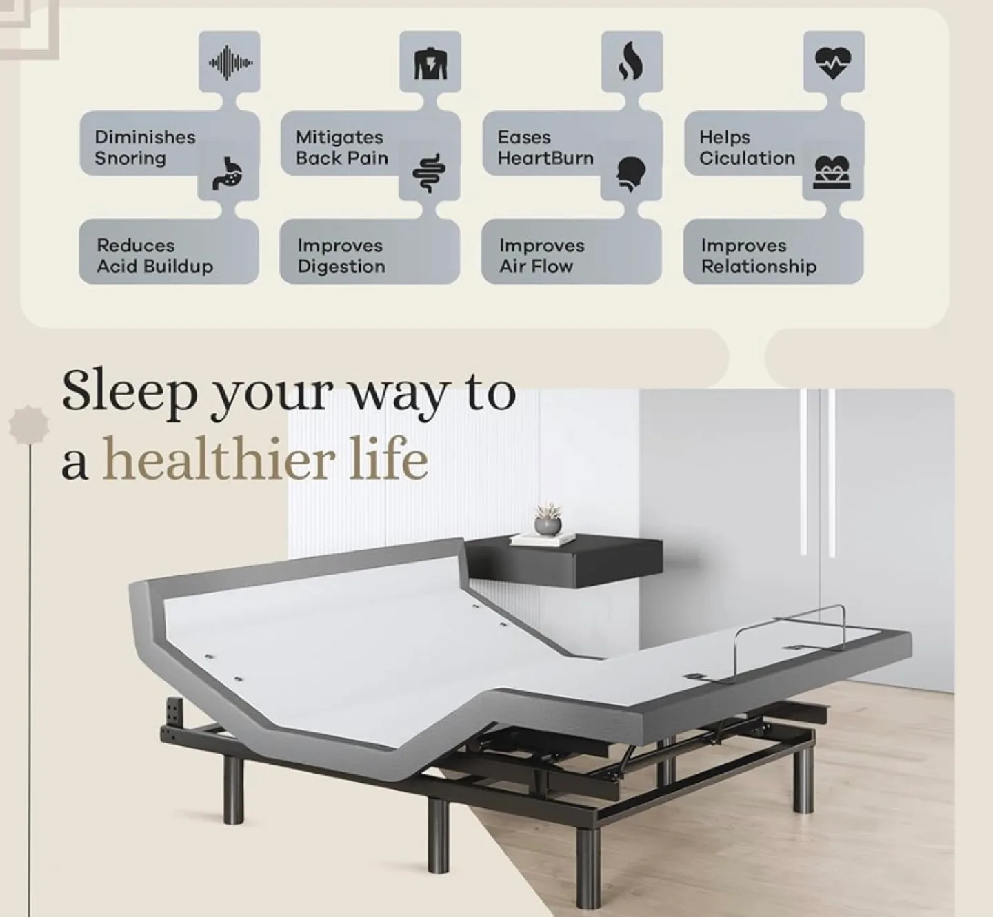 Sven & Son Classic+ Series Adjustable Base image indicator(3)