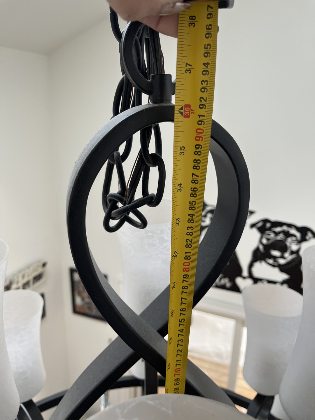 Large Light Chandelier - photo 4