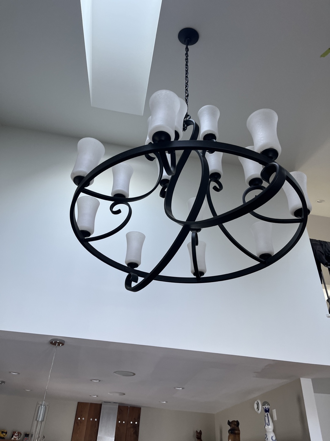 Large Light Chandelier - photo 2