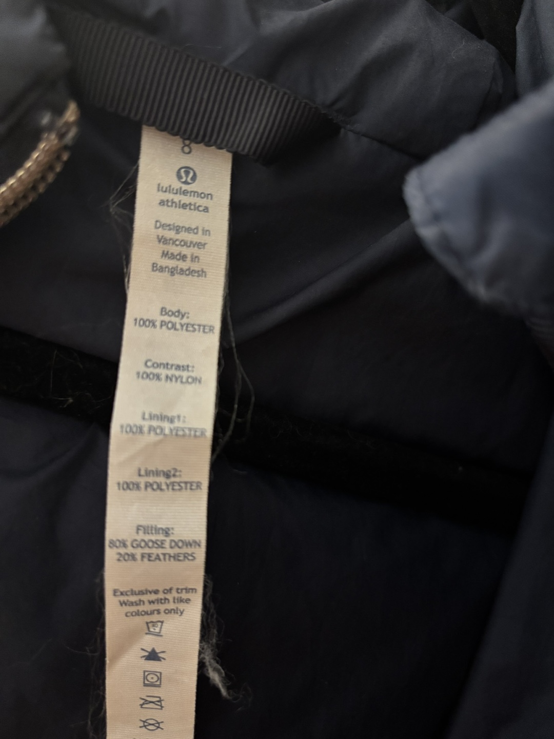 Lululemon Down Coat - Size 8 - photo 5