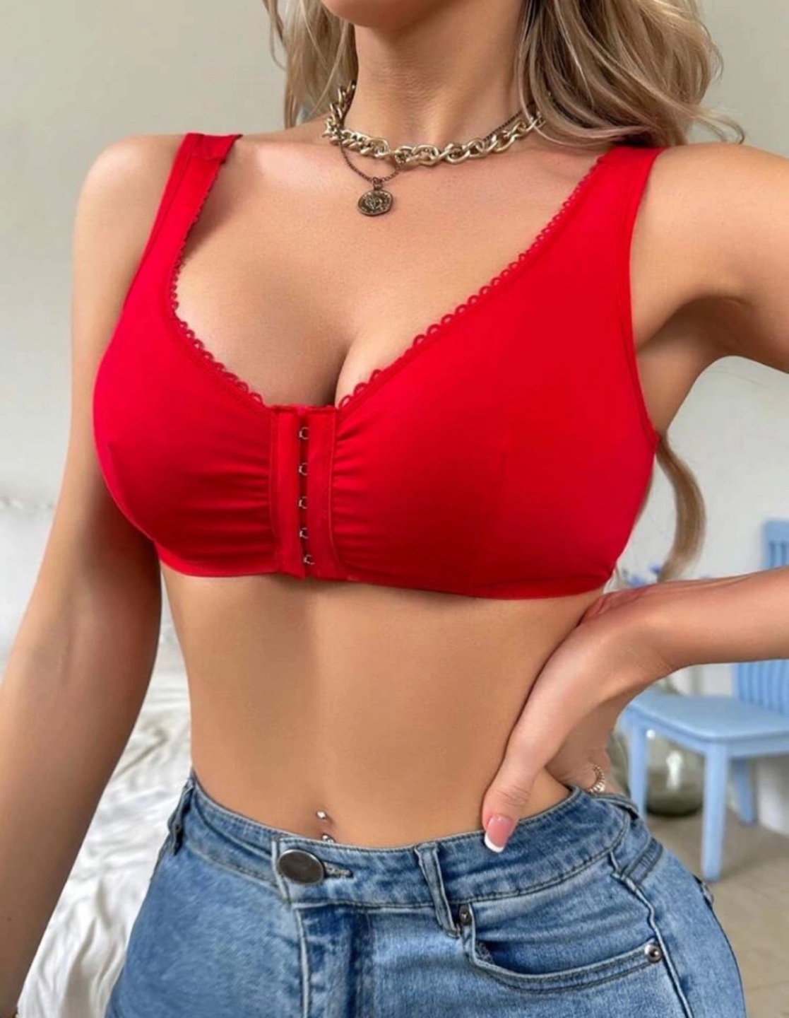 front closure bra - photo 3