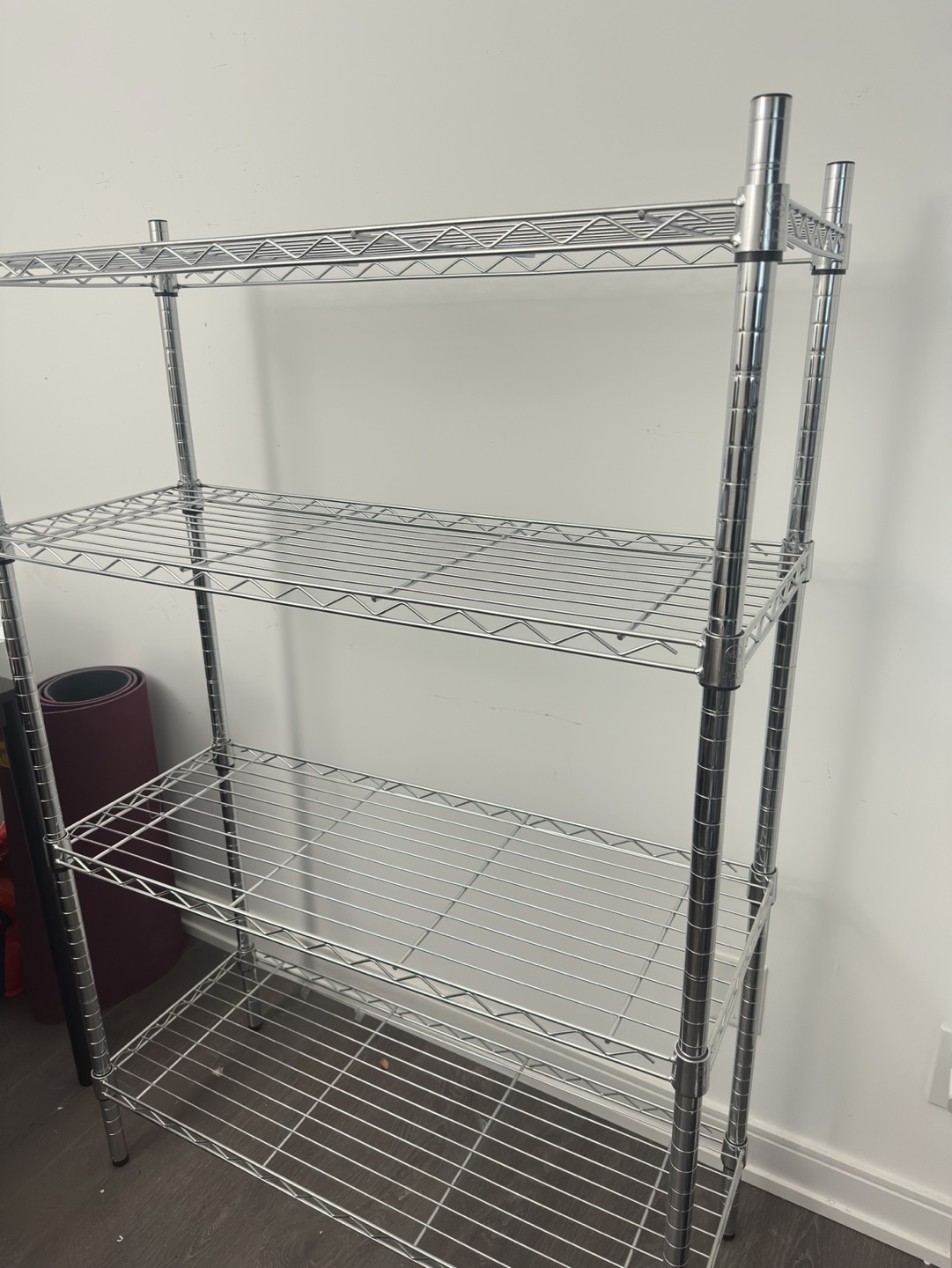 Wire Shelving Unit - 4 Tier