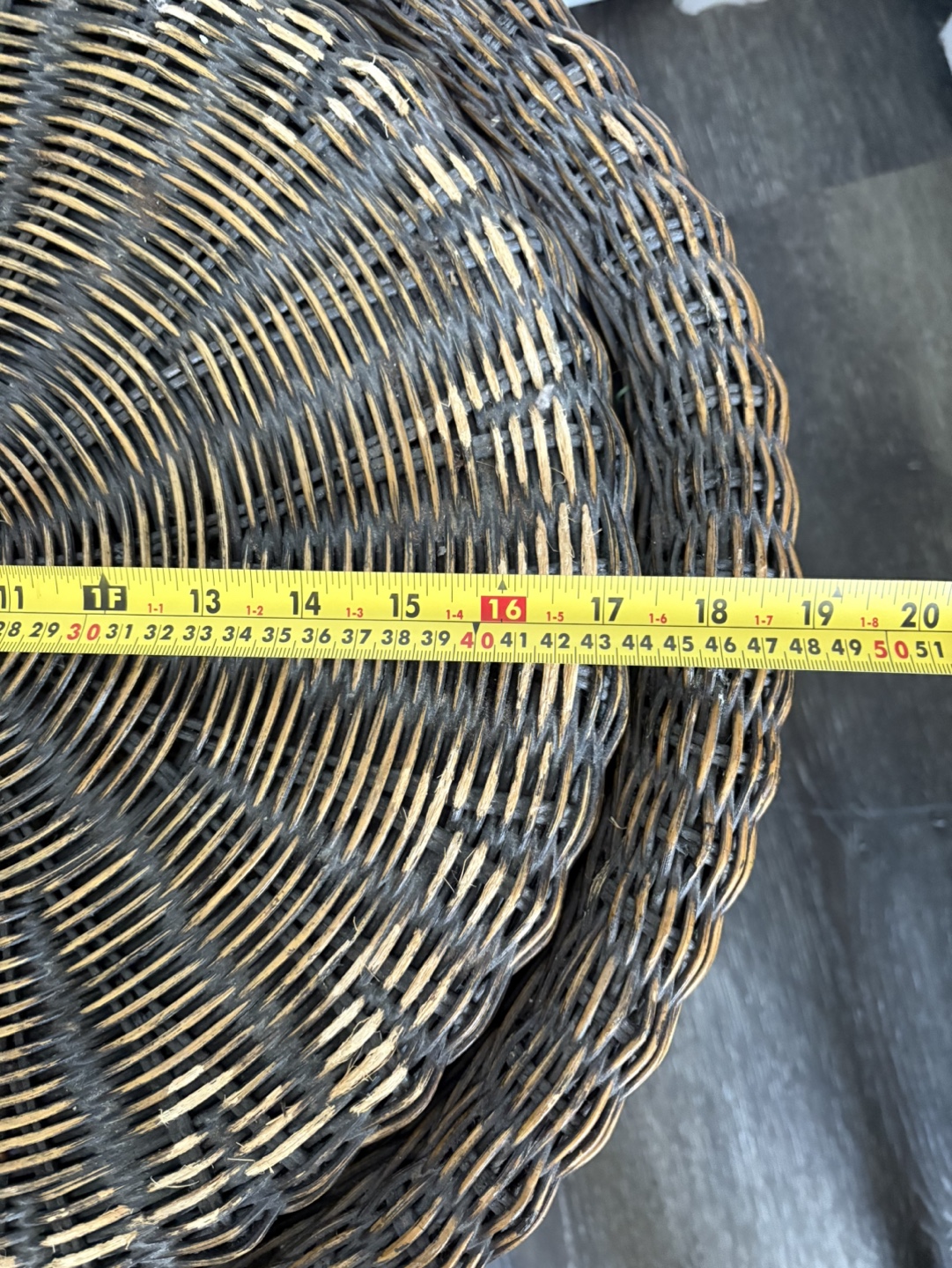 Wicker Storage Ottoman with Lid - photo 4