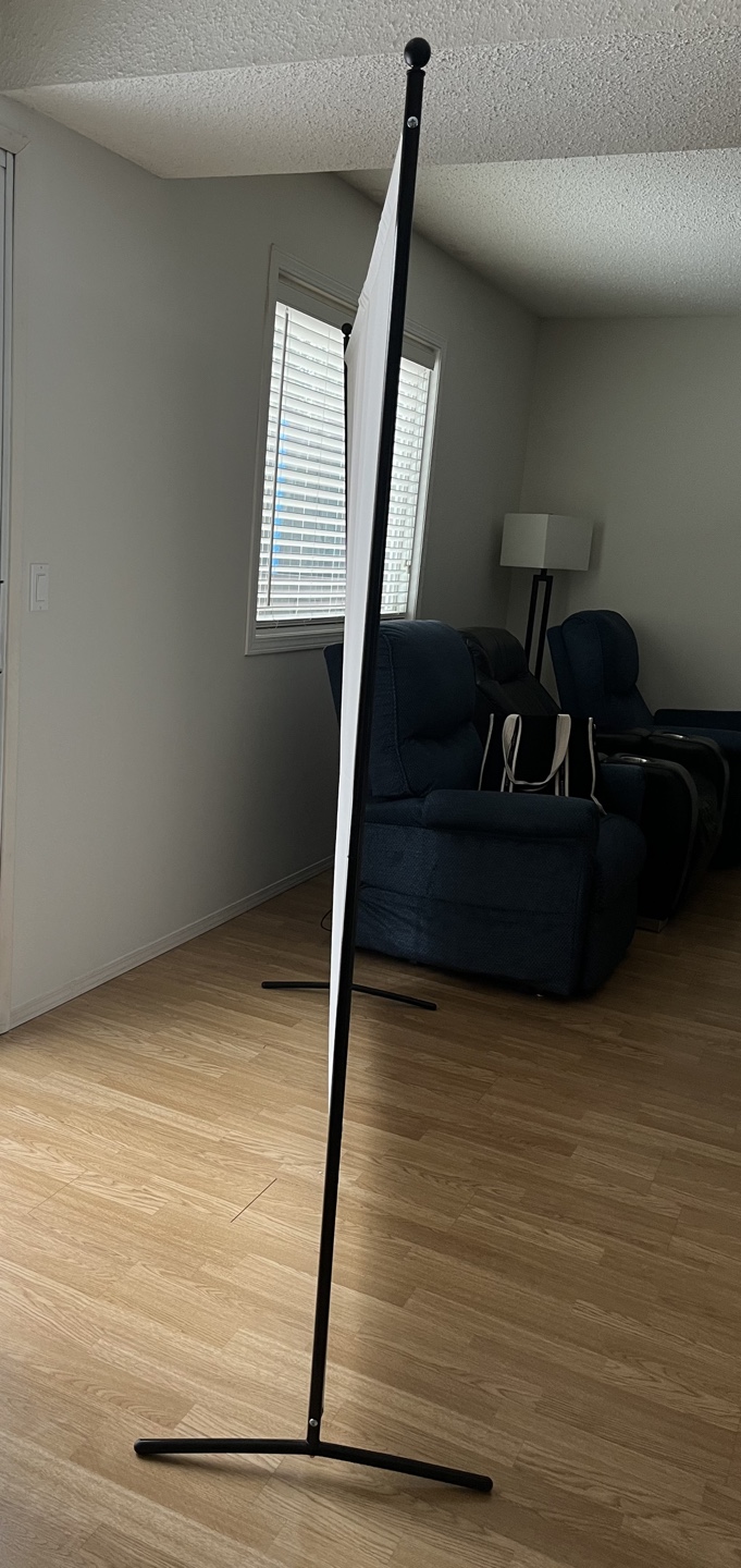 OUTGAVA 6FT Room Divider - Freestanding Privacy Screen - photo 4