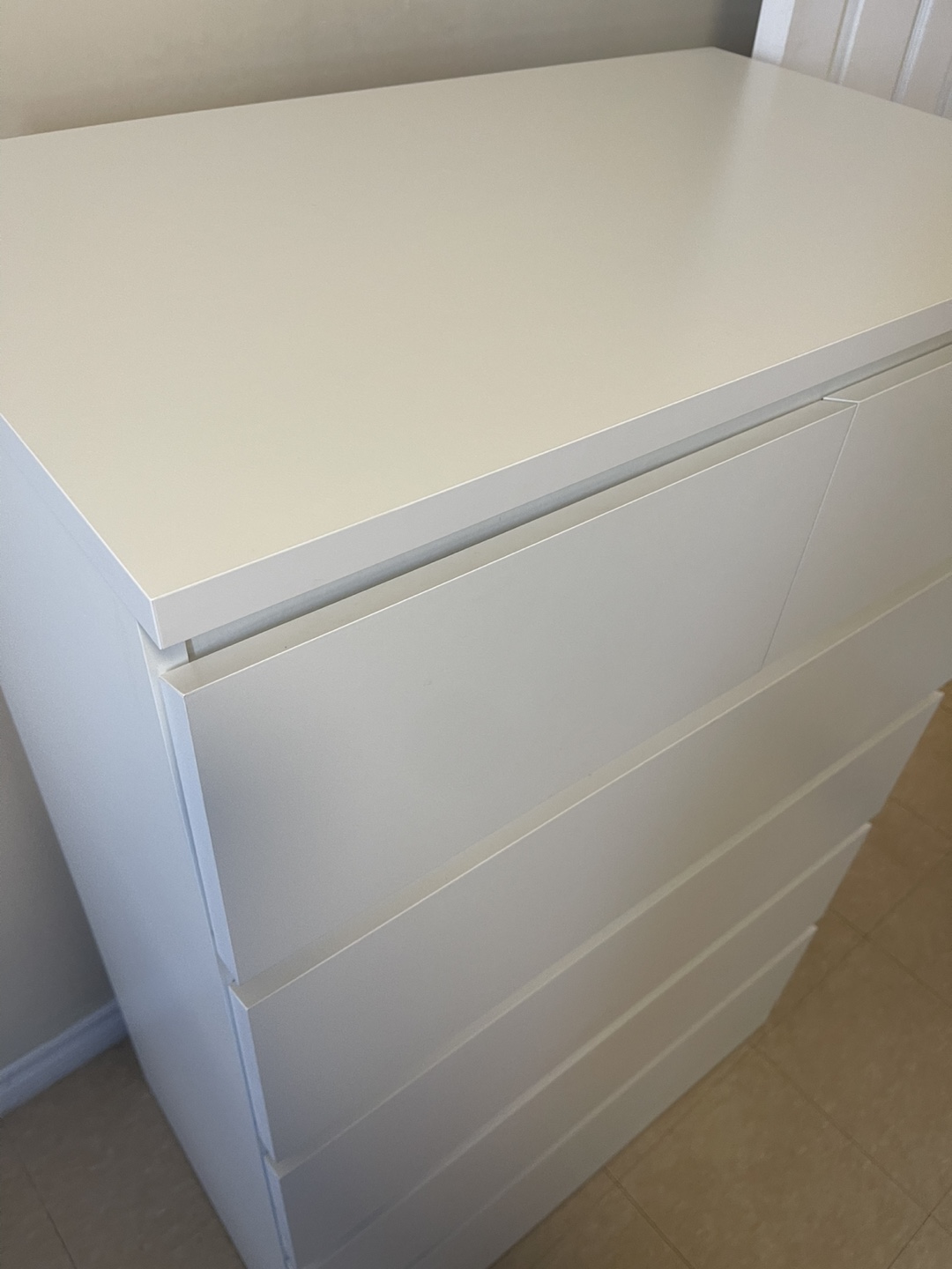 Ikea White 6-Drawer Chest of Drawers - photo 2
