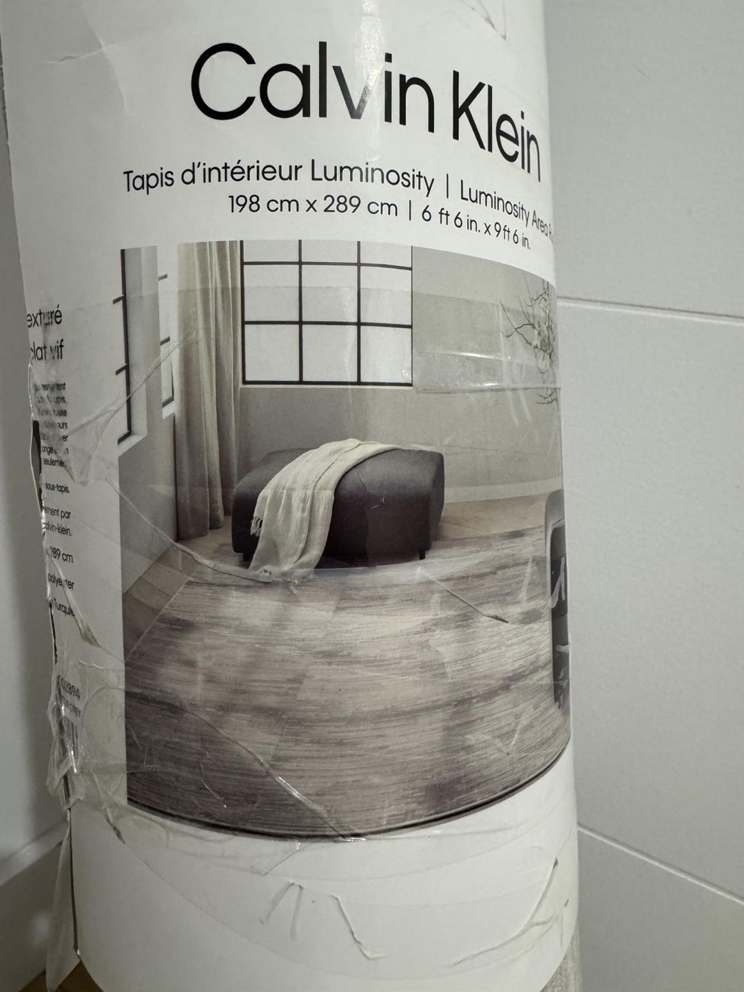 Calvin Klein Luminosity Area Rug - 6'6" x 9'6"