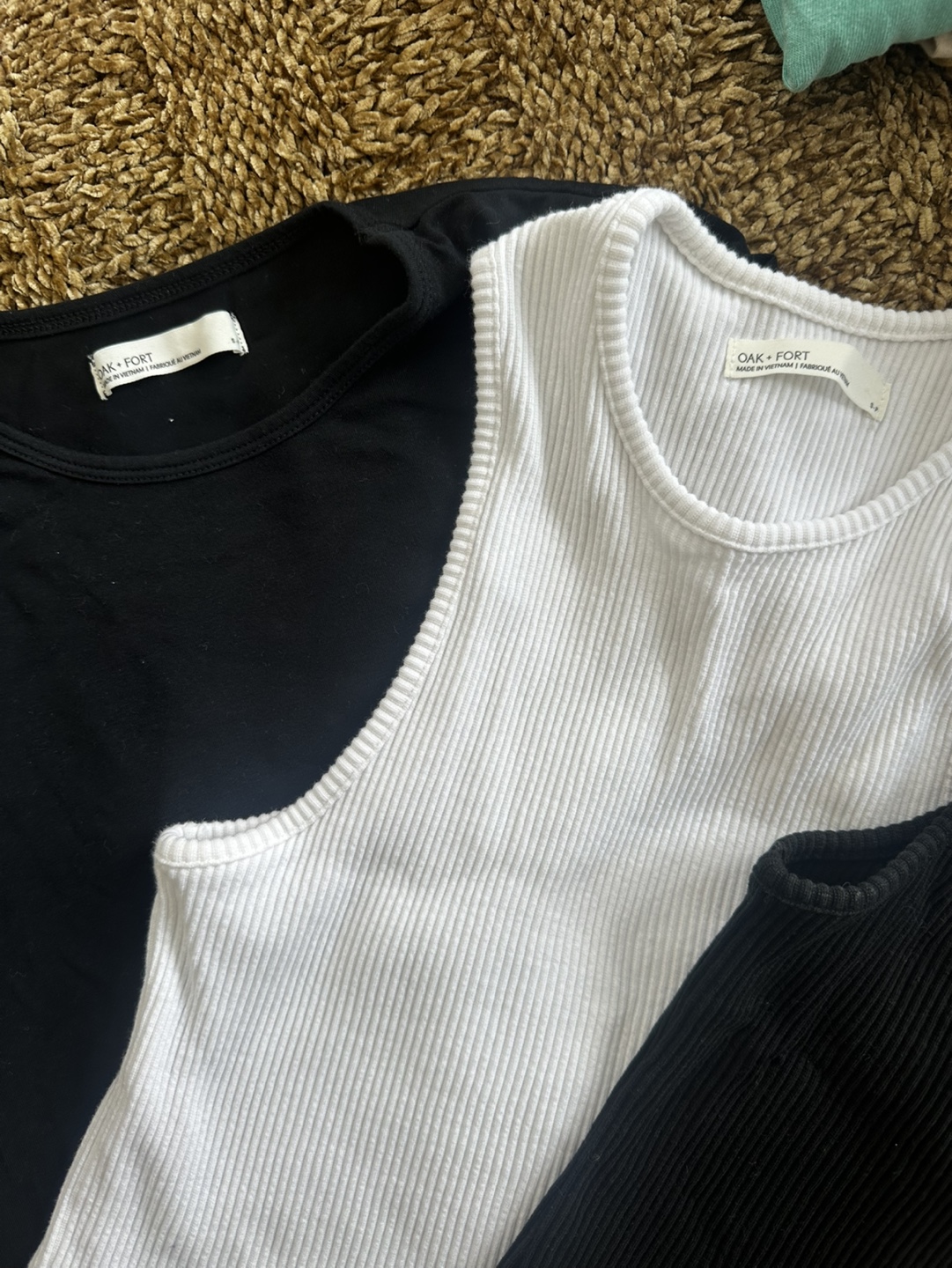 Oak + Fort Cropped staples size small - photo 2
