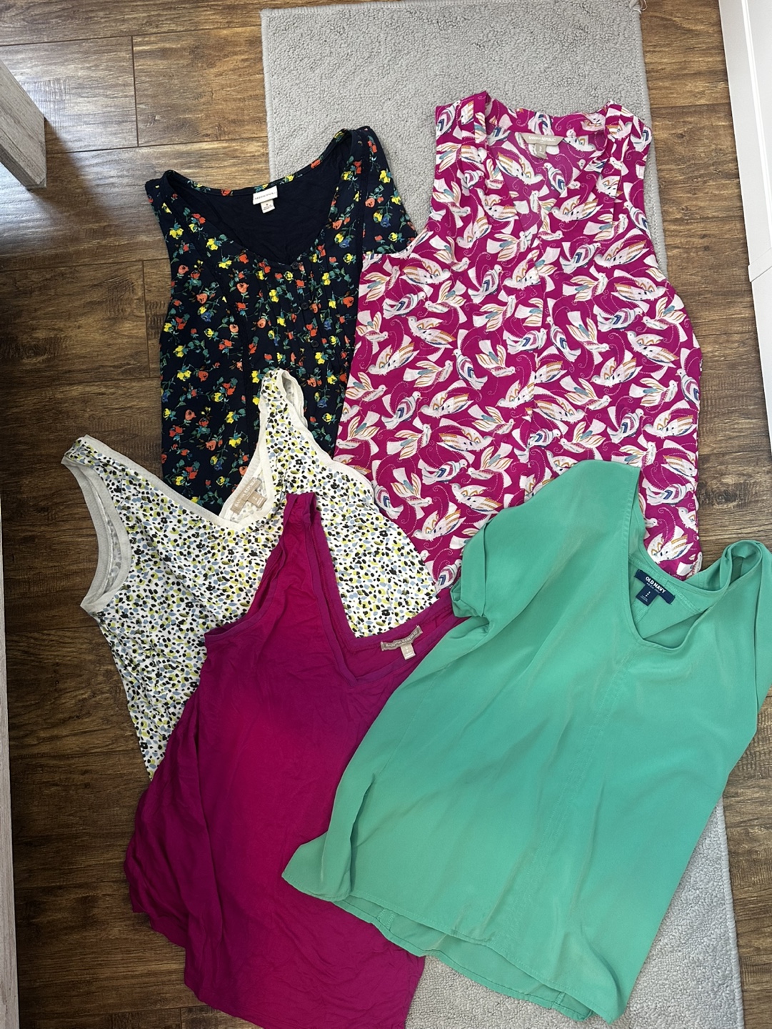 Lot of Fun and patterned ladies tops for spring